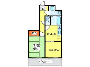 Ｍプラザ城東５番館の物件間取画像